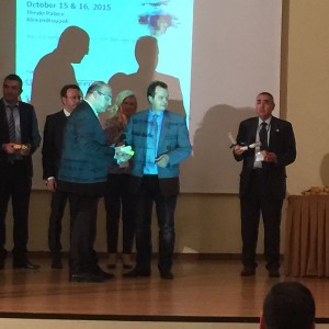 GSecretary Receiving Award For Hellastron