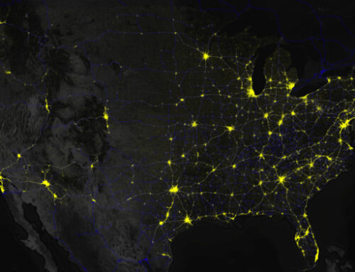 This is what it looks like when hundreds of thousands of drivers use the federal highway system